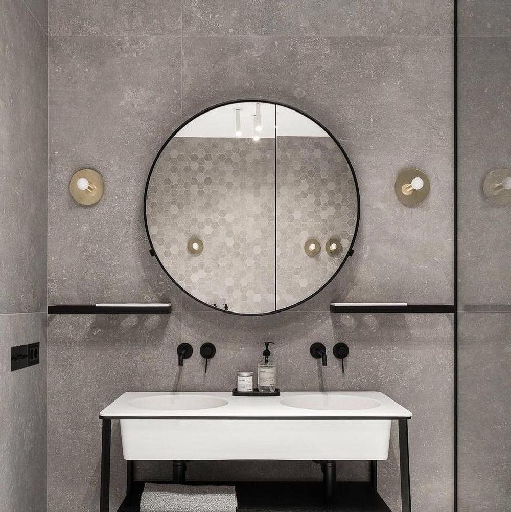Dot Geometric Wall Lamp Set Modern Brass Minimalist Indoor Sconce Lighting Fixture