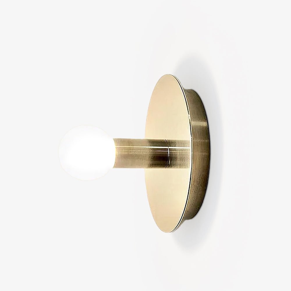 Dot Geometric Wall Lamp Set Modern Brass Minimalist Indoor Sconce Lighting Fixture