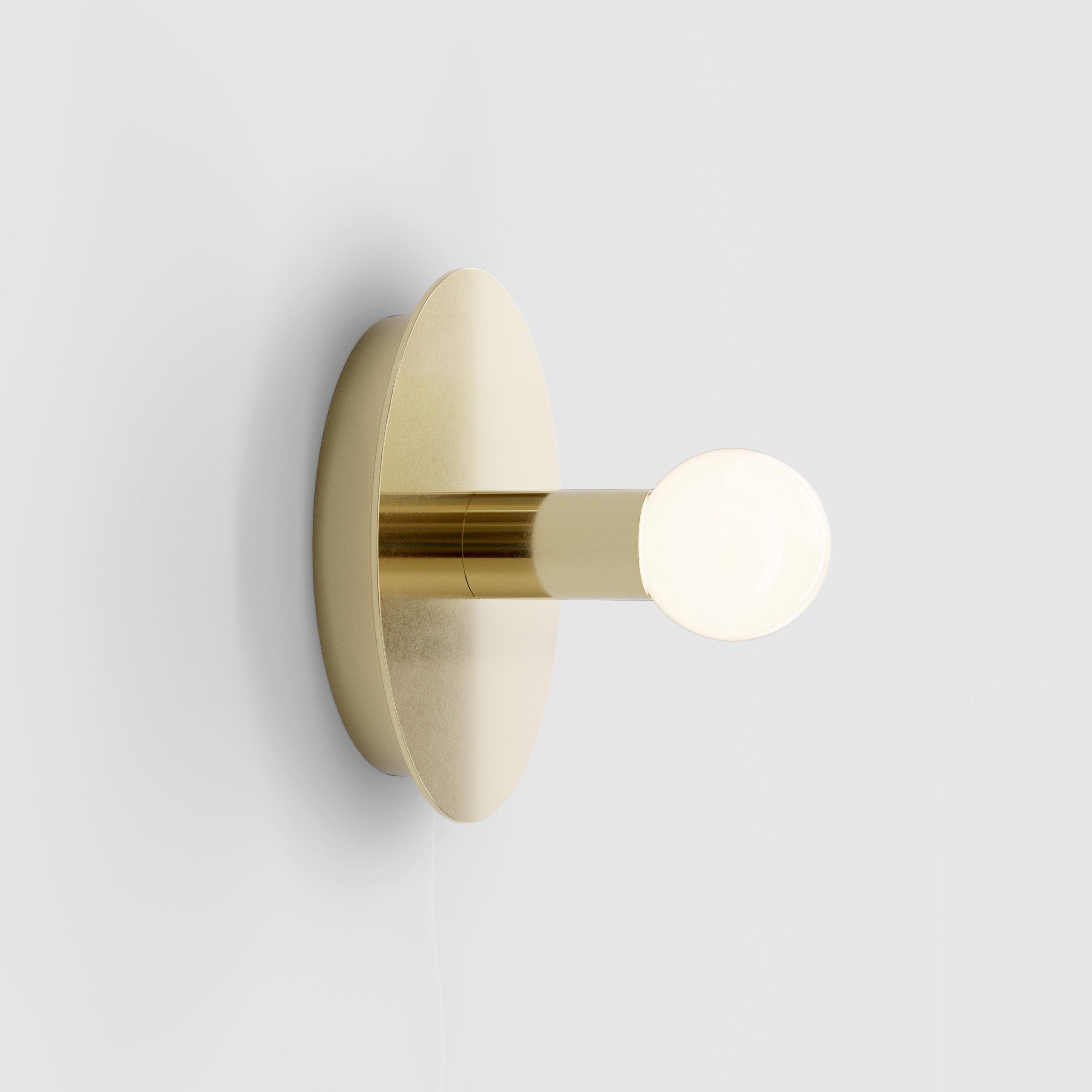 Dot Geometric Wall Lamp Set Modern Brass Minimalist Indoor Sconce Lighting Fixture