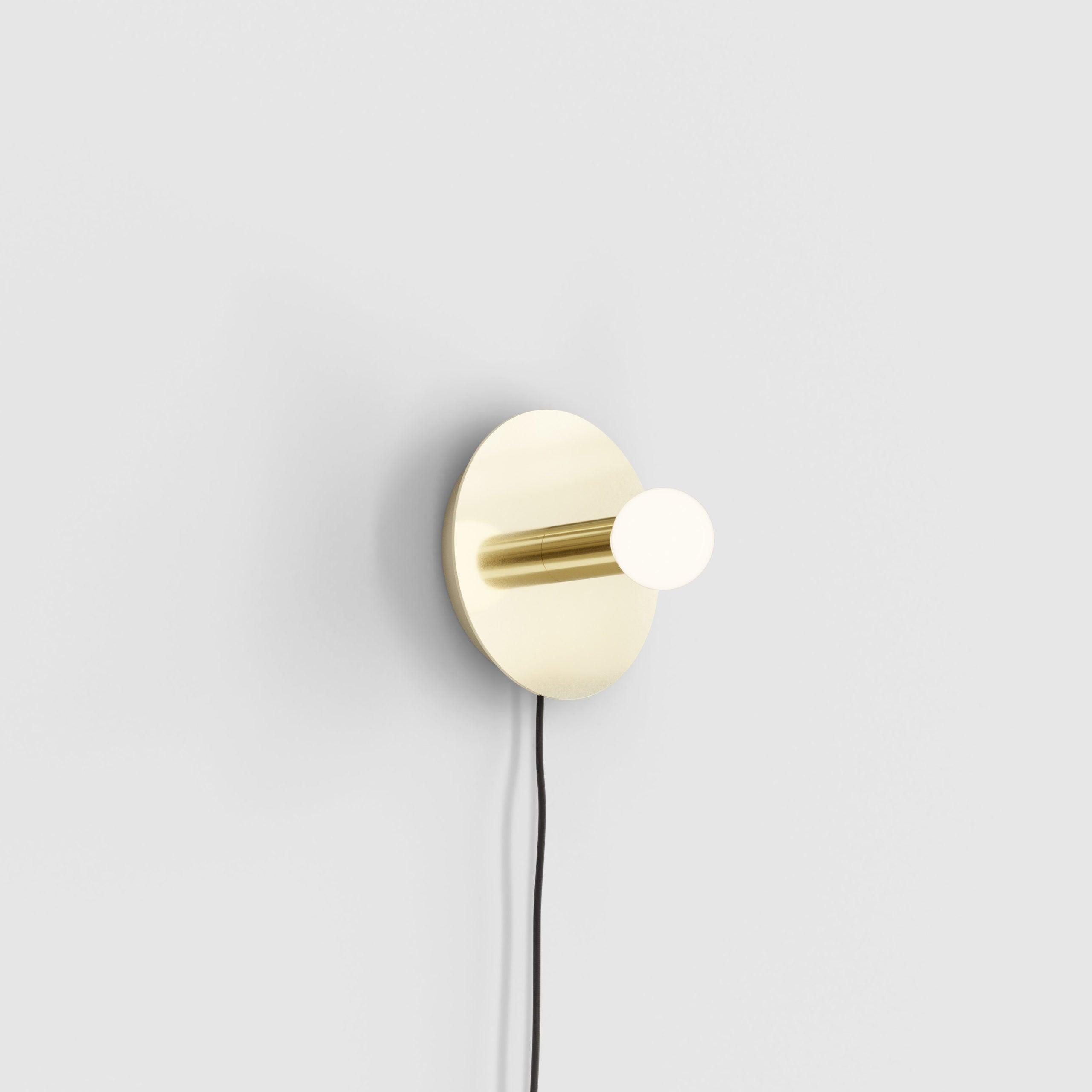 Dot Geometric Wall Lamp Set Modern Brass Minimalist Indoor Sconce Lighting Fixture