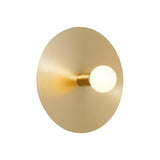 Dot Geometric Wall Lamp Set Modern Brass Minimalist Indoor Sconce Lighting Fixture