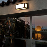 Double Layer Outdoor LED Wall Sconce Waterproof Die Cast Aluminum Exterior Light for Courtyard and Balcony