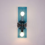 Edie Modern Geometric Wall Sconce with Opal Glass Shade and Brass Finish