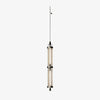Elegant 47 Inch Vertical LED Wall Light Sconce for Contemporary Living Spaces Black