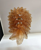 elegant-amber-glass-spiral-cascading-chandelier-modern-gold-metal-pendant-light