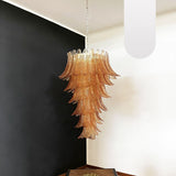 elegant-amber-glass-spiral-cascading-chandelier-modern-gold-metal-pendant-light