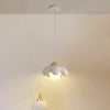 Elegant Cherry Blossom Resin Pendant Light Modern Floral Ceiling Hanging Lamp for Home