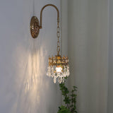 Elegant Crystal Crown Wall Sconce Set for Modern Interior Lighting
