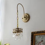 Elegant Crystal Crown Wall Sconce Set for Modern Interior Lighting
