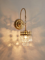 Elegant Crystal Crown Wall Sconce Set for Modern Interior Lighting