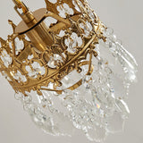 Elegant Crystal Crown Wall Sconce Set for Modern Interior Lighting