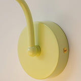 Elegant Floral Design Metal Wall Sconce Flower Blossom Indoor Decorative Wall Light in Green and White Finish