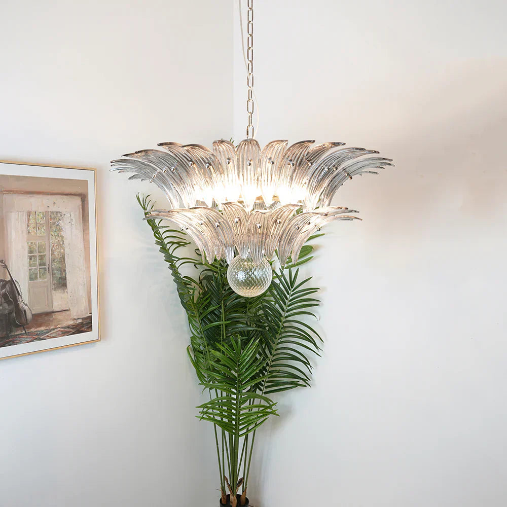 elegant-handcrafted-smoked-glass-palmette-chandelier-murano-style-lighting-fixture