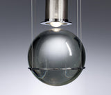 Elegant Handmade Crystal Glass Pendant Light Modern Floating Globe Hanging Lamp Gold