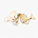 elegant-modern-flower-glass-petal-flush-mount-ceiling-light-in-polished-brass