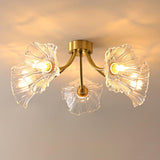 elegant-modern-flower-glass-petal-flush-mount-ceiling-light-in-polished-brass