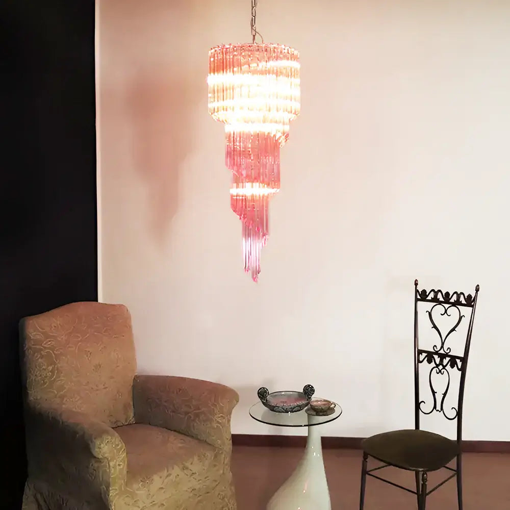 elegant-murano-glass-pink-prism-spiral-chandelier-for-luxury-home-interior-lighting