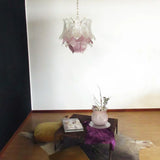 elegant-murano-style-amethyst-and-transparent-glass-flower-chandelier-for-living-room