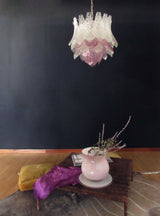 elegant-murano-style-amethyst-and-transparent-glass-flower-chandelier-for-living-room