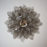 elegant-murano-style-smoked-glass-ferns-chandelier-for-luxury-living-room-decor