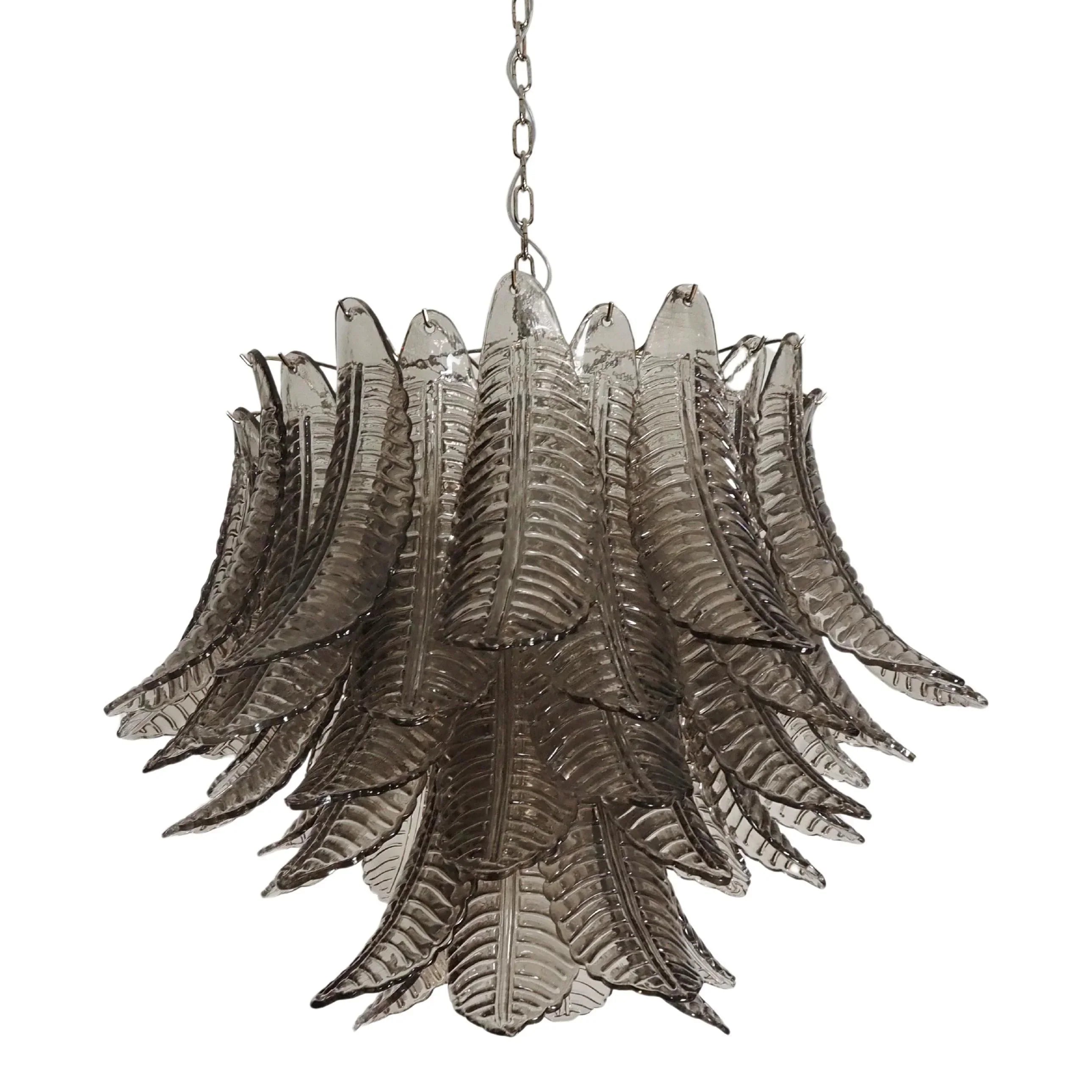 elegant-murano-style-smoked-glass-ferns-chandelier-for-luxury-living-room-decor