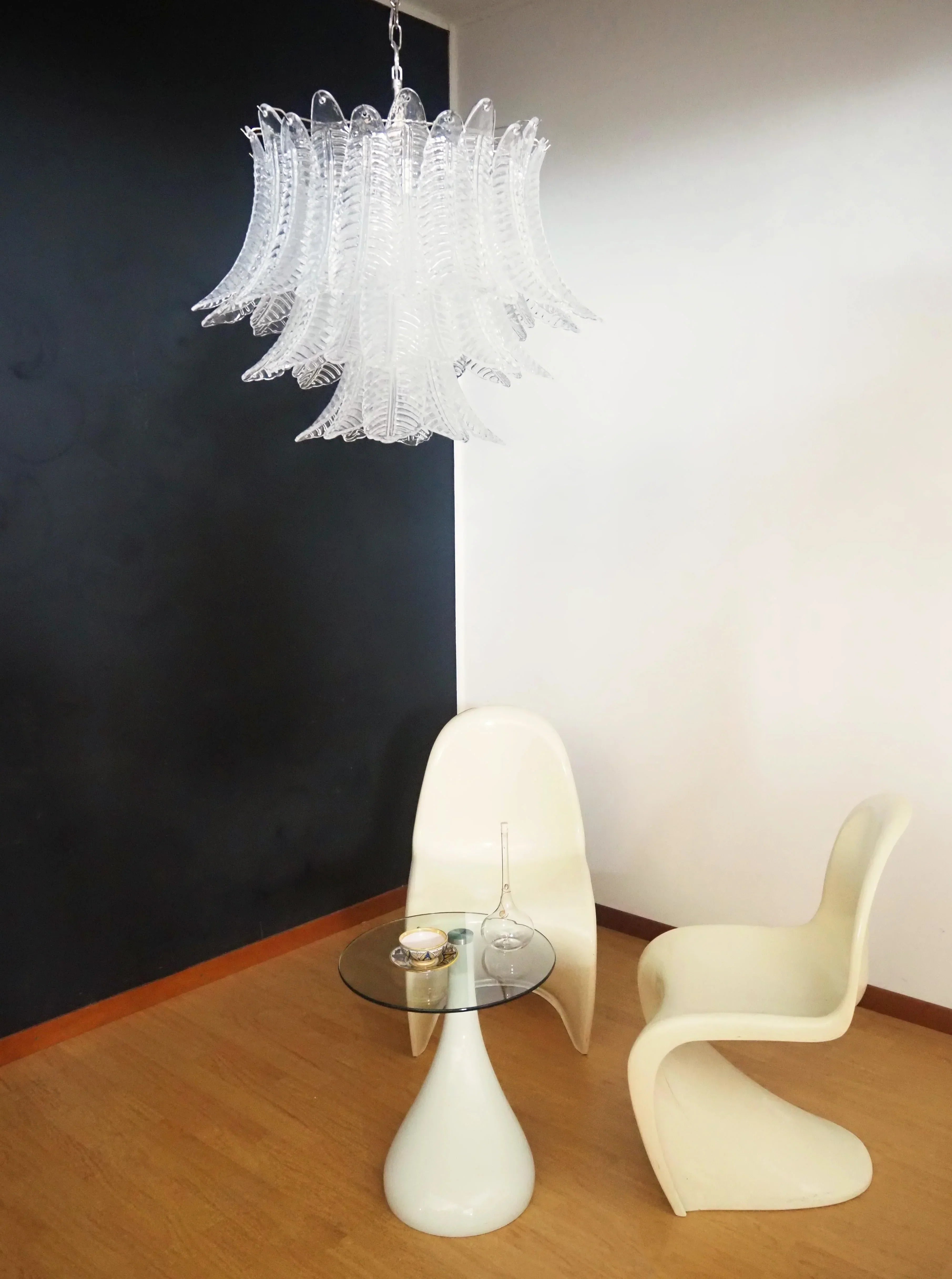 elegant-murano-style-transparent-fern-glass-chandelier-for-luxury-interior-lighting