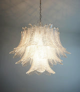 elegant-murano-style-transparent-fern-glass-chandelier-for-luxury-interior-lighting