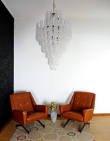 elegant-murano-style-transparent-glass-petal-chandelier-for-modern-living-room