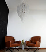 elegant-murano-style-transparent-glass-petal-chandelier-for-modern-living-room