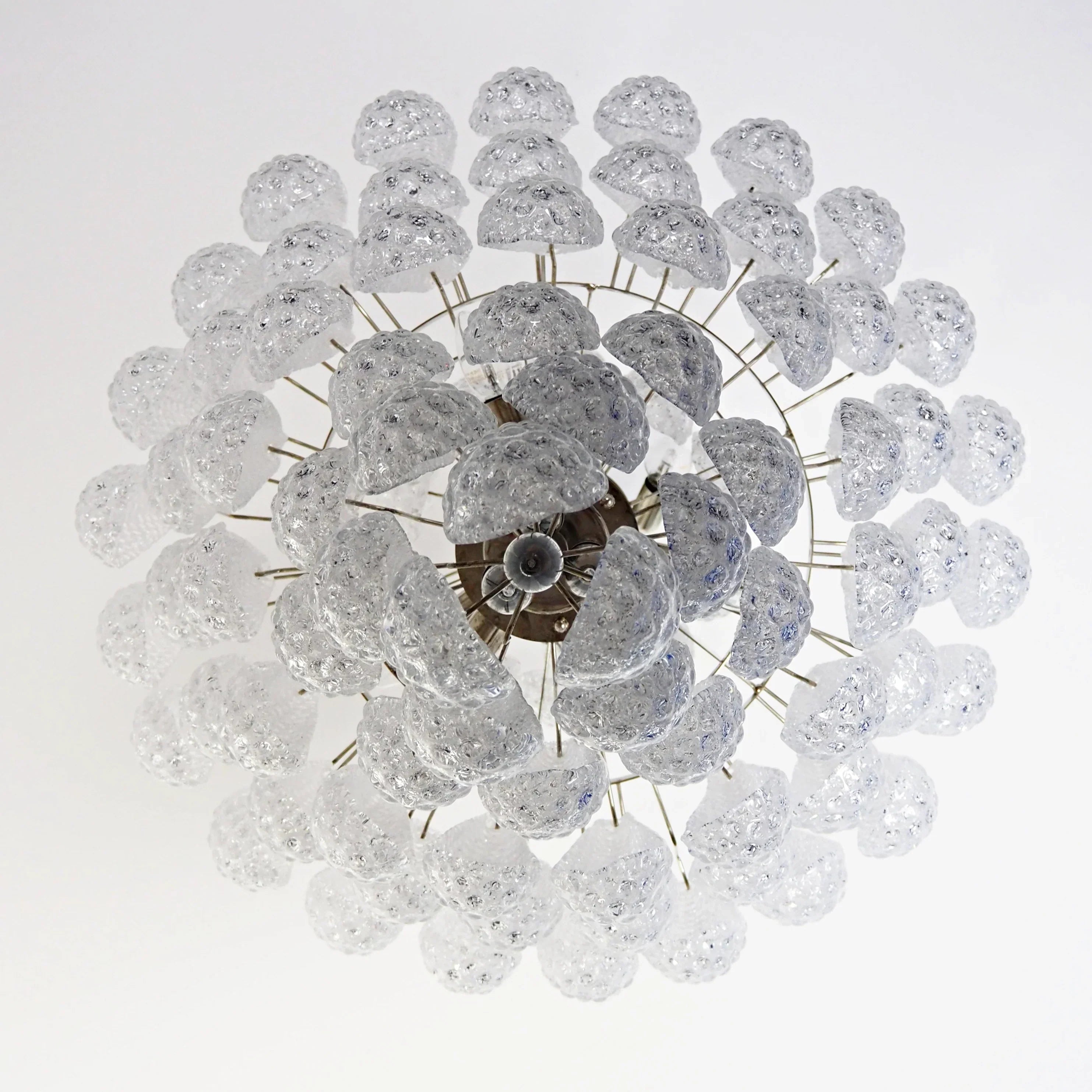 elegant-murano-style-transparent-glass-petal-chandelier-for-modern-living-room