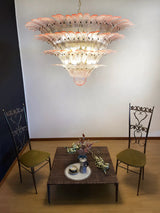 elegant-pink-murano-palmette-glass-chandelier-luxury-modern-pendant-light-fixture