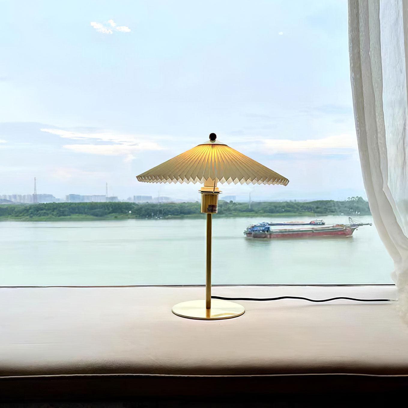 elegant-pleated-fabric-shade-table-lamp-with-gold-finish-for-mid-century-modern-home-decor
