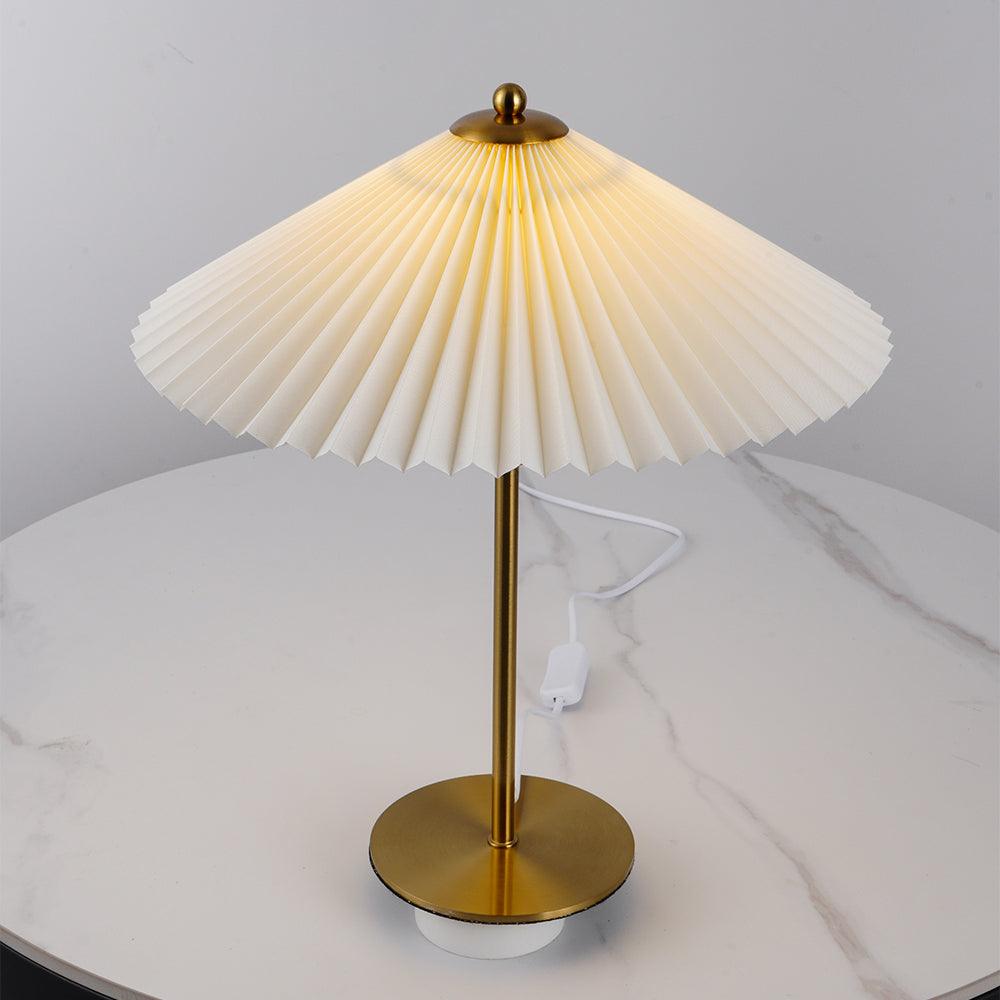 elegant-pleated-fabric-shade-table-lamp-with-gold-finish-for-mid-century-modern-home-decor
