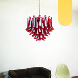 elegant-red-murano-glass-petal-chandelier-mid-century-modern-pendant-lighting