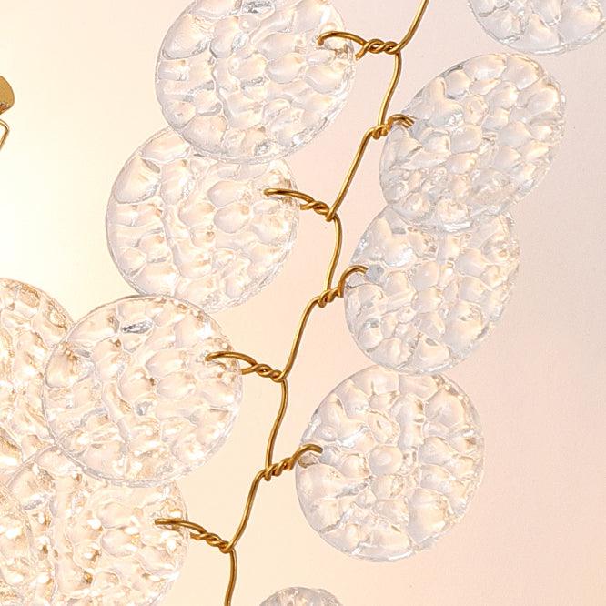 Elegant Shiro Noda Crystal Wall Lamp Organic Branch Sconce for Contemporary Homes