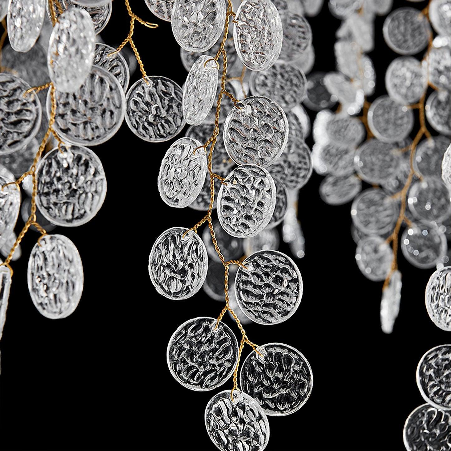 Elegant Shiro Noda Crystal Wall Lamp Organic Branch Sconce for Contemporary Homes
