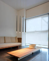 Elegant Slender Cone Multi Light Chandelier Modern Black LED Pendant Lamp