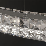 Elegant Spiridon Crystal Ring Chandelier Modern LED Ceiling Pendant Light for Luxury Interiors