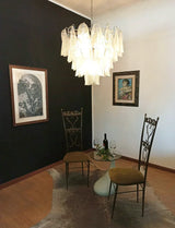 elegant-transparent-murano-glass-leaf-chandelier-for-modern-living-rooms-and-foyers
