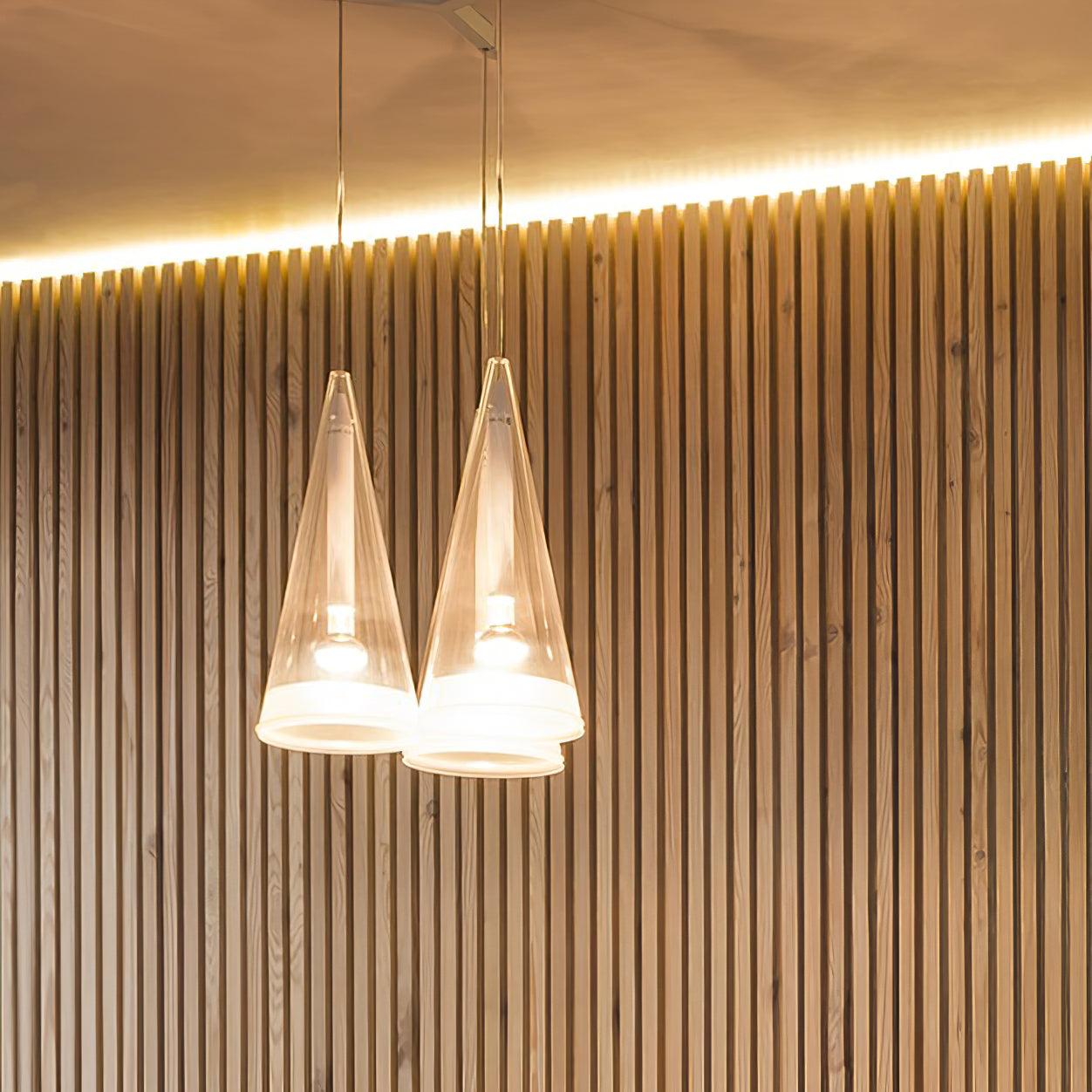 Elegant Tuileries Transparent Glass Cylinder Pendant Light for Kitchen Island and Dining Room
