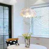 Elegant White Floral Multi Layered Acrylic Pendant Light for Modern Interior Spaces