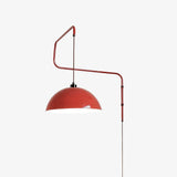 Elio Modern Swivel Wall Sconce Plug In Adjustable Arm Lamp with Counterweight for Reading