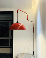 Elio Modern Swivel Wall Sconce Plug In Adjustable Arm Lamp with Counterweight for Reading