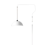 Elio Modern Swivel Wall Sconce Plug In Adjustable Arm Lamp with Counterweight for Reading