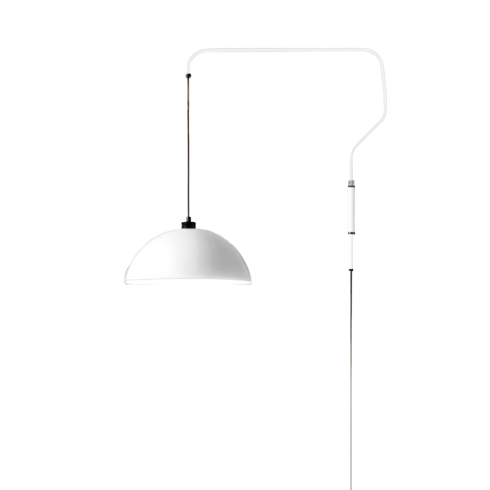 Elio Modern Swivel Wall Sconce Plug In Adjustable Arm Lamp with Counterweight for Reading
