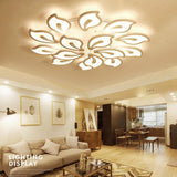 Geometric Floral LED Flush Mount Ceiling Light Dimmable Acrylic Modern Lighting Fixture