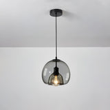 Eres Translucent Oval Glass Droplight Pendant Lamp for Modern Interior Ceiling Decor