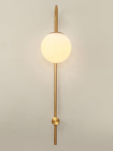 Erikson Modern Glass Globe Wall Sconce Contemporary Indoor Wall Mounted Light Fixture