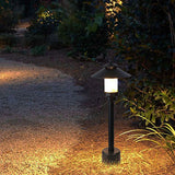 European Style Outdoor Garden Pathway Light Waterproof Aluminum and Marble Landscape Lamp