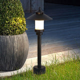 European Style Outdoor Garden Pathway Light Waterproof Aluminum and Marble Landscape Lamp